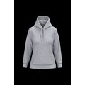 Sudadera de mujer con capucha y bolsillos Oxford Grey Xl
