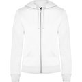 Sudadera de mujer con capucha forrada Blanco 3Xl