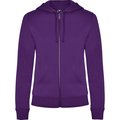 Sudadera de mujer con capucha forrada Púrpura 3Xl