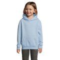 Sudadera Niño Capucha 280g Azul Cielo 10 Años