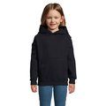 Sudadera Niño Capucha 280g Azul Mar L