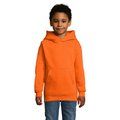 Sudadera Niño Capucha 280g Naranja 4 Años