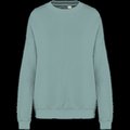 Sudadera oversize algodón orgánico Unisex Washed Jade Green XXL