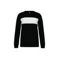 Sudadera de poliéster Black / White 4XL