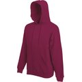 Sudadera Premium capucha con cordones Burgundy XXL