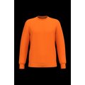 Sudadera reciclada básica Orange 3Xl