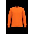 Sudadera reciclada básica Orange S