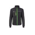 Sudadera reciclada con cremallera Asphalt Grey Green 3Xl