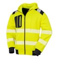 Sudadera de seguridad reciclada reflectante Fluorescent Yellow XL