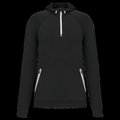 Sudadera sport con capucha unisex Black 3XL
