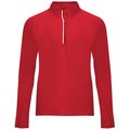 Sudadera técnica de manga larga Rojo S