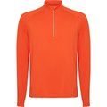 Sudadera técnica manga raglán Naranja Fuego L