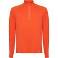 Sudadera técnica manga raglán Naranja Fuego S
