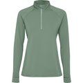 Sudadera técnica mujer con detalles reflectantes Verde Laurel 2Xl