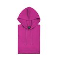 Sudadera técnica niños con capucha 100% poliéster Fucsi 10-12