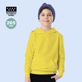 Sudadera técnica niños con capucha 100% poliéster