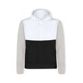 Sudadera Tricolor con Capucha Neg XL