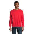 Sudadera Unisex 80% Algodón 20% Poliéster Reciclado Rojo Brillante XS