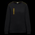 Sudadera unisex con bolsillo a zip Black / Yellow S