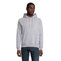 Sudadera Unisex con Capucha 280g Gris Melange 2 L