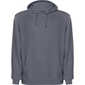 Sudadera unisex con capucha acabado lavado ácido Gris Cielo Lavado L