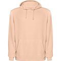 Sudadera unisex con capucha acabado lavado ácido Papaya Claro Lavado S