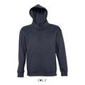 Sudadera Unisex con Capucha Azul Mar Xs