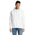 Sudadera Unisex con Capucha Blanco Xs