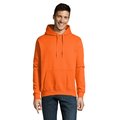 Sudadera Unisex con Capucha Naranja S