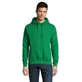 Sudadera Unisex con Capucha Verde Xxl