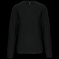 Sudadera Unisex color liso Black 4Xl