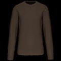 Sudadera Unisex color liso Dark Khaki M