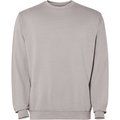 Sudadera unisex cuello redondo Gris Piedra Lavado 2Xl