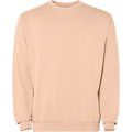 Sudadera unisex cuello redondo Papaya Claro Lavado 3Xl