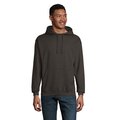 Sudadera Unisex Eco con Capucha Antracita Mezcla S