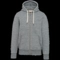 Sudadera vintage con capucha Slub Grey Heather XL