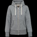 Sudadera vintage mujer Slub Grey Heather Xl