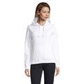 Suéter Mujer con Capucha 280g Blanco XS