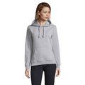 Suéter Mujer con Capucha 280g Gris Melange 2 XXL