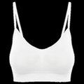 Sujetador sin costuras ergonómico White S/M