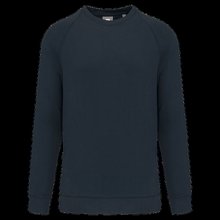 Sudadera algodón cuello redondo felpa Navy Xs