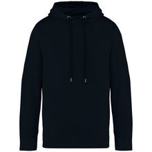 Sudadera con capucha algodón orgánico Washed black XXS