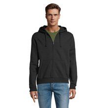 Sudadera Capucha Hombre 280gr Negro 3Xl