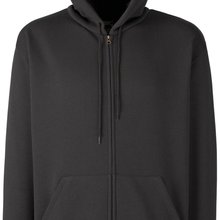 Sudadera capucha hombre con cremallera Charcoal S