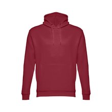 Sudadera Capucha Unisex Bolsillo Marsupial Burdeos M
