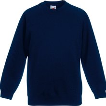 Sudadera Color manga raglán niños Deep Navy 3/4 Ans