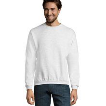 Sudadera Hombre Tacto Suave 260g Ceniza 3Xl