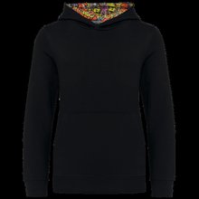 Sudadera infantil con capucha Black / Skate Graffiti 8/10 Ans