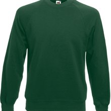 Sudadera manga raglán Bottle Green S