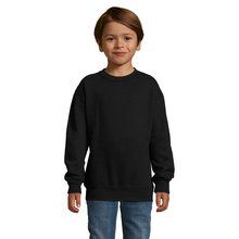 Sudadera Niño 280g Algodón-Poliéster Negro 10 Años